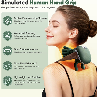 Portable Neck and Back Relaxing Massager